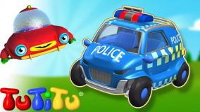 کارتون جدید تو تی تو - ساخت ماشین پلیس - کارتون TuTiTu