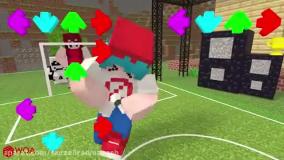 کارتون ماین کرفت ( چالش  فانکین )