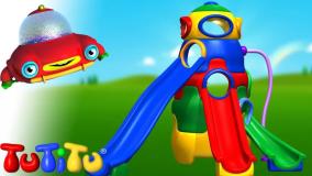 کارتون جدید تو تی تو - ساخت سرسره - کارتون TuTiTu