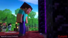 Minecraft|Animation|انیمشین ماینکرفت|انیمیشن|کارتون ماینکرفت|ماینکرفت|خنده دار