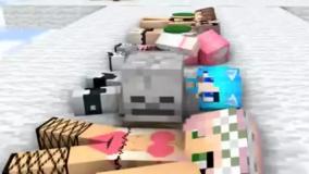 کارتون ماینکرفت/مدرسه هیولا ها/طنز/نبینی از دست رفته