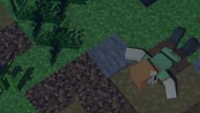 لحظات خنده دار ماینکرافت | انیمیشن ماینکرافت | کارتون ماینکرفت Minecraft