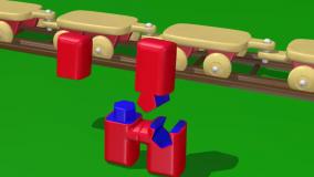 تو تی تو - قطار پازلی حروف