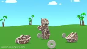 انیمیشن کودکانه تو تی تو TUTiTU (این قسمت: حیوانات- زرافه ) آموزش ساخت وسایل