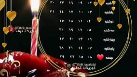 استوری تولدت مبارک برای تبریک تولد 1 مرداد |  کلیپ شاد تولد مرداد ماهی جان