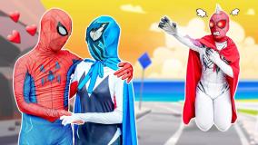 نبرد مرد عنکبوتی اسپایدرمن و بچه های قهرمان در مبارزه ها spiderman نبرد جدید
