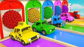 کارتون ماشین بازی جدید رنگ آمیزی ماشین ها | انیمیشن ماشین بازی رنگی