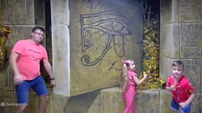 دیانا و روما روز خوشی را در موزه هنر سه بعدی گذرانده اند ؛ روما و دیانا جدید