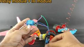 ایده کاردستی‌ بسیار کاربردی ساخت ماشین هوشمند /آموزش ساخت ماشین کنترلی