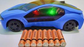 ماشین بازی کودکانه | کالکشن اسباب بازی ماشین آبی | ماشین کنترلی لاکچری