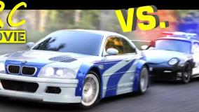 فیلم ماشین بازی جدید با ماشین کنترلی BMW M3 و ماشین پلیس پورشه مشکی