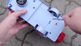 راه اندازی ماشین زرد / داستان ماشین اسباب بازی ها/ ماشین کنترلی