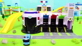 ماشین بازی کامیون حمل بار | شهر ماشین های رنگی | ماشین کنترلی کامیون رنگی