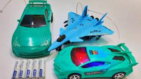 ماشین بازی کودکانه || ماشین کنترلی سبز || کالکشن ماشین اسباب بازی