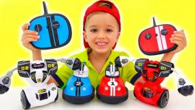 برنامه کودک ولاد و نیکی / ماشین کنترلی / برنامه سرگرمی کودک