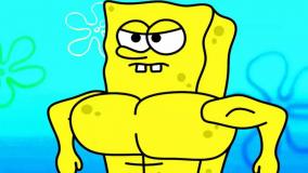 باب اسفنجی 2023 :: باب اسفنجی بدنساز :: کارتون باب اسفنجی جدید