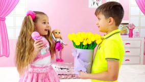 برنامه کودک راما و دیانا خنده دار