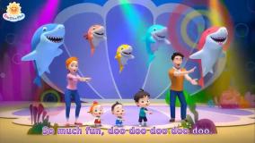 بی بی شارک به زبان انگلیسی برای کودکان ABC HD کارتون جدید baby shark song HD