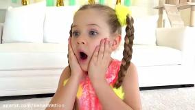 برنامه کودک دیانا و روما قسمت جدید دوبله فارسی چسب زخم بازی