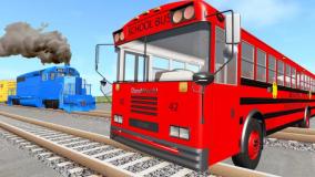 کارتون جدید ماشین ها - اتوبوس در مقابل سرعت گیر - برنامه کودک ماشین ها