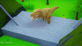 کارتون جدید دایناسورها - فرار سوپر دایناسور - دایناسورهای ژوراسیک - سرگرمی کودک