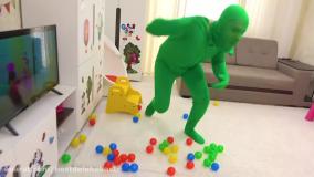 برنامه کودک ایوا و مامان چالش دستهای آلوده و میکروب | کارتون ایواشو طولانی جدید