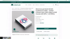 33rd Annual ELSO ECMO Conference 2022 – Global Critical Care CME Video & PDF