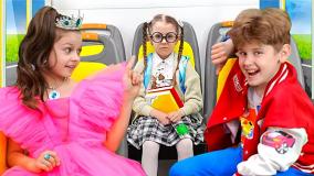 برنامه کودک جدید آیوا در «ایوا شو» | چالش بازی در اتوبوس با ایوا و مامان!