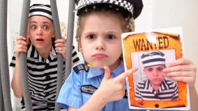 برنامه کودک ایوا و مامان پلیس بازی و غذای ناسالم | کارتون ایواشو طولانی جدید