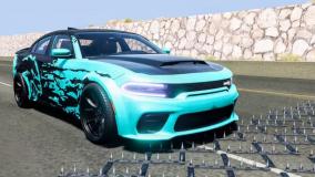 کارتون ماشین بازی جدید : تصادف زنجیره ای، وحشتناک و شدید در بزرگراه با سرعت بالا