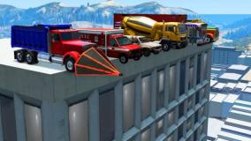 کارتون ماشین بازی جدید:: کامیون بازی:: انیمیشن ماشین بازی