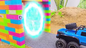 کارتون ماشین بازی کودکانه-ماشین بازی جدید-ماشین ها اسباب بازی تریلی