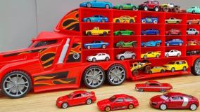 ماشین بازی جدید/ آمبولانس اسباب بازی ماشین ها/اسباب بازی ماشین بازی/کارتون ماشین