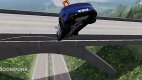 کارتون ماشین بازی جدید :: عبور از سرازیری با سرعت بالا :: گیم پلی بازی ماشینی