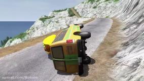 کارتون ماشین بازی جدید:: تصادف کامیون