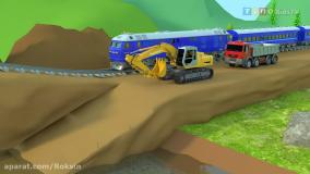 ماشین بازی جدید:: جرثقیل:: انیمیشن ماشین بازی