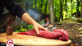 Cooking In Jungle(Gooshtin) آشپزی در جنگل