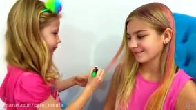 ناستیا شو | ناستیا و استیسی جدید | ناستیا و نقاشی روی صورت