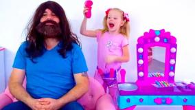 بازی ناستیا و بابایی - برنامه کودک ناستیا - ناستیا و استیسی - ناستیا شو - ناستیا