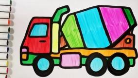 ایده نقاشی ماشین بامزه و ساده برای کودکان | الهام برای کوچولوهای هنرمند