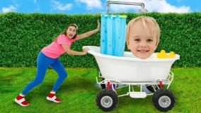 برنامه کودک ولاد و نیکی بازی بسه درس بخون | کارتون نیکیتاشو بازی و سرگرمی