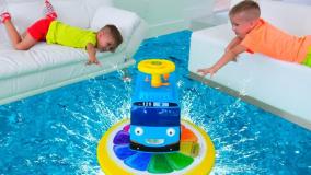 برنامه کودک ولاد و نیکی چالش سفر با هواپیما | کارتون نیکیتاشو بازی و سرگرمی