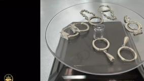 انواع گوشواره نقره حلقه ای زنانه