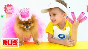 برنامه کودک ولاد و نیکی دامپزشک شدن نیکی | کارتون نیکیتاشو بازی و سرگرمی