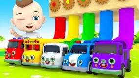 کارتون ماشین بازی جدید: آهنگ شاد کودکانه و قافیه های مهد کودک!