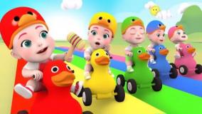 کارتون ماشین بازی کودکانه شاد : انیمیشن رنگ آمیزی ماشین ها!