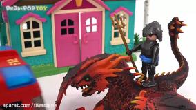 کارتون ماشین بازی جدید بیبوبیبو: ماشین آتش نشانی قهرمان!