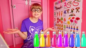 دیانا و روما - دیانا روما - دیانا شو - پخت پیتزا - کودک دیانا و روما