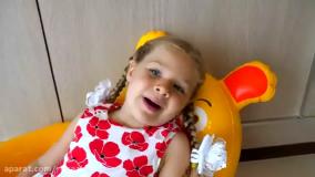 برنامه کودک - دیانا و روما - بانوان کودک سرگرمی - دیانا و روما و ماشین صورتی