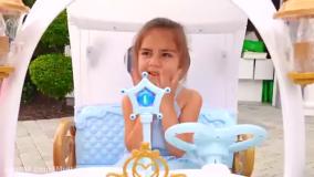 برنامه کودک ناستیا و آرتم _ رنگ موی کهکشانی بسیار خوشگل